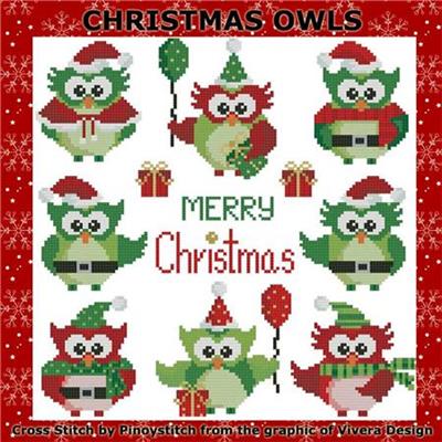 (image for) Christmas Owls